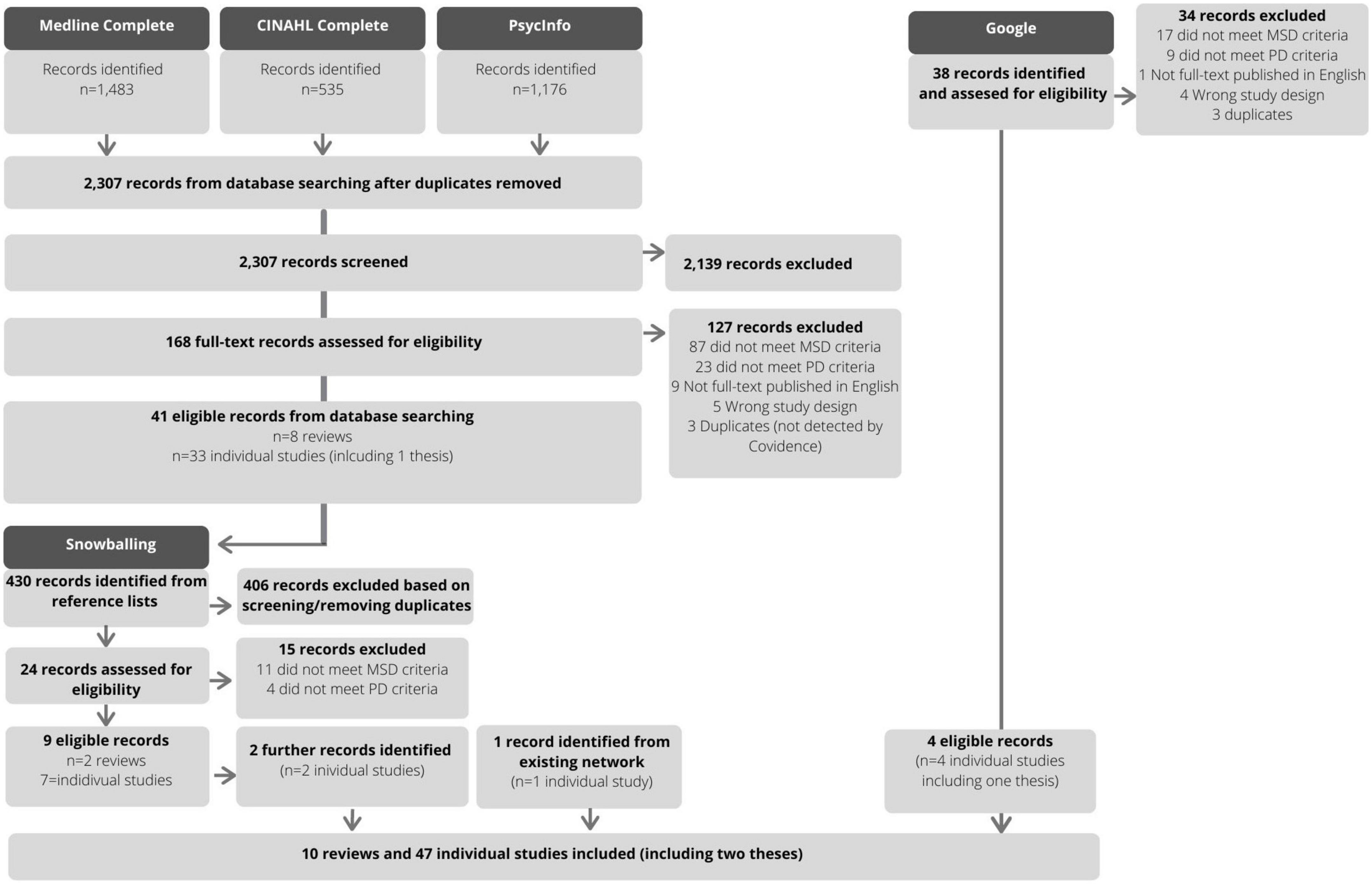 Exploring the comorbidity between personality and musculoskeletal disorders among adults: A scoping review